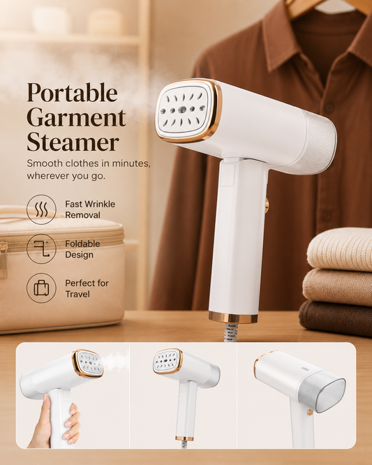 SwiftSteam™ Foldable Garment Steamer